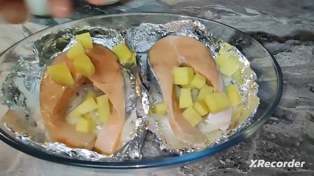 Форель в духовке 😋🤤😋🤤🤤😋 смотреть онлайн
