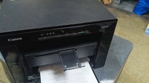 Чистим печку в Canon mf3010 через меню!!