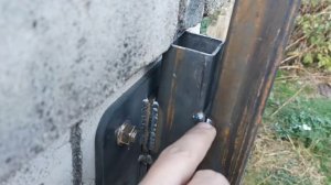 Как сделать (сварить) распашные ворота.