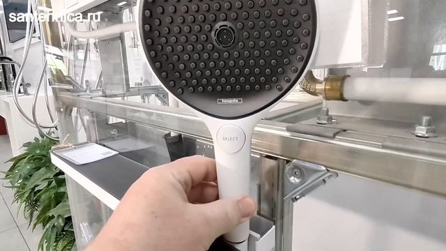 Сантехника.ру: Ручной душ Hansgrohe Rainfinity 130 3jet  26864700, 3 режи?