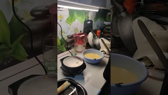 Вафли домашние!!!Обзор Вафельница для тонких вафель KT-1 смотреть онлайн