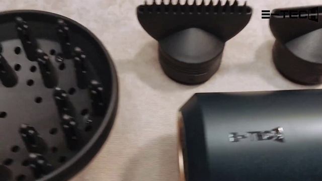 E-tech HD12 фен c диффузором 2000 Вт зелёный смотреть онлайн