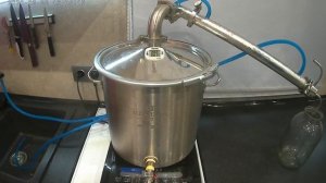 первая перегонка на аппарате Wein 4