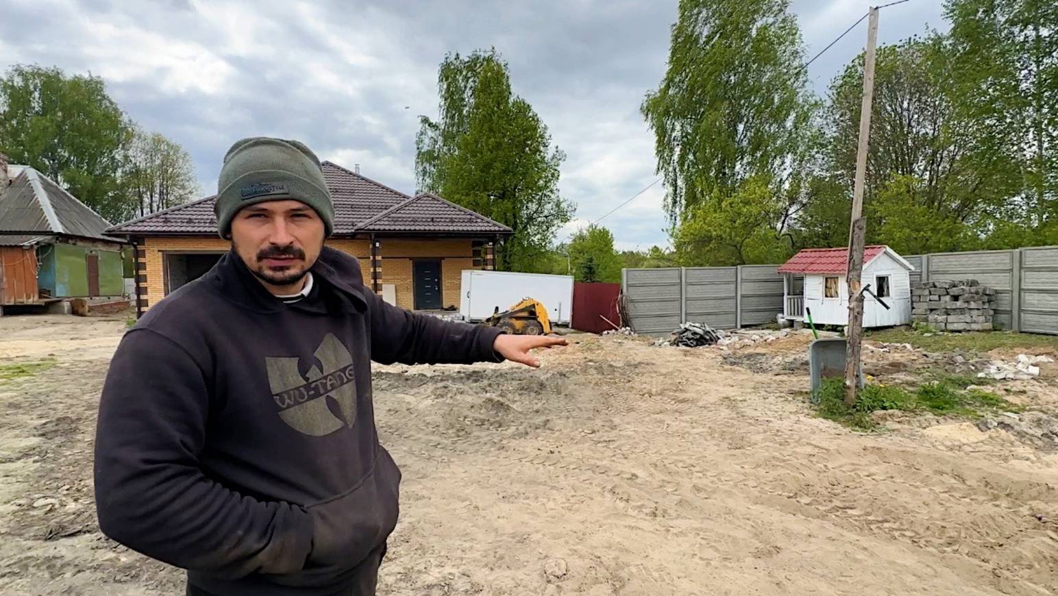 Сбудутся ли большие планы на стройку? Приводим участок в порядок. Жизнь простых людей в деревне. смотреть онлайн