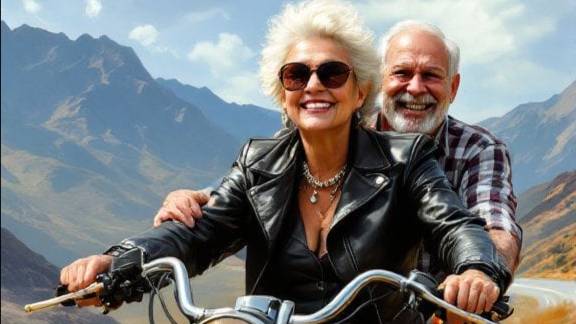 БабаБайкер (История любви)