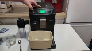 Saeco minuto (Philips) чистка от накипи и кофейных масел + капучи