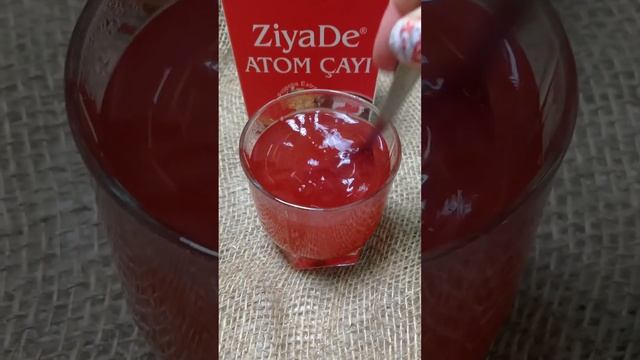 Как заваривать чай в кубиках.  Атом чай прополис. Турец