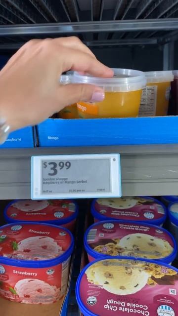 США.Мороженое щербет.Fruit sorbet in Aldi USA. #youtubeshorts смотреть онлайн
