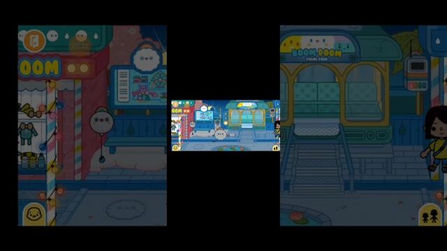 24 часа 😲 в парке аттракционов 💗🐾🎀 смотреть онлайн