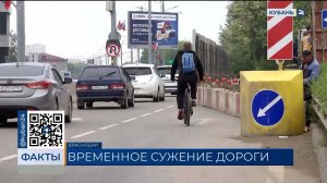 Серьезная пробка образовалась 12 мая на Восточном обходе Краснодара