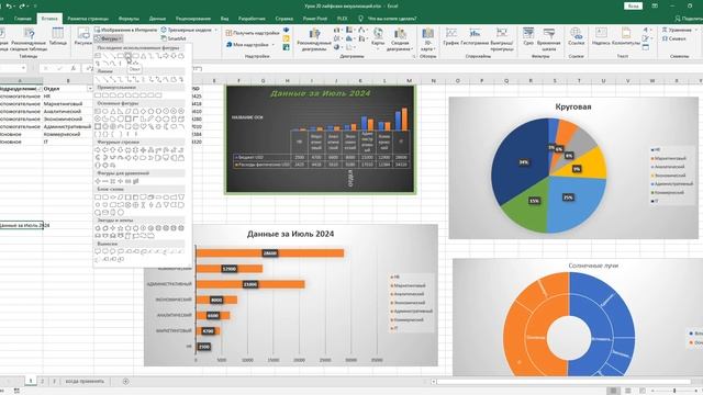Excel для начинающих  Урок 20 Лайфхаки для визуализаций Ч?