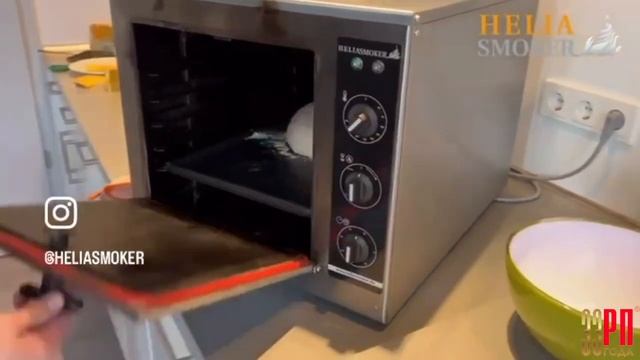 ВЫПЕКАЕМ ХЛЕБ В HELIA SMOKER смотреть онлайн