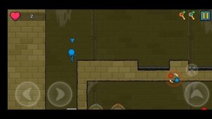 Red and Blue Stickman : Animation Parkour Gamtplay // Казуальные // level 23-26 // прохождение