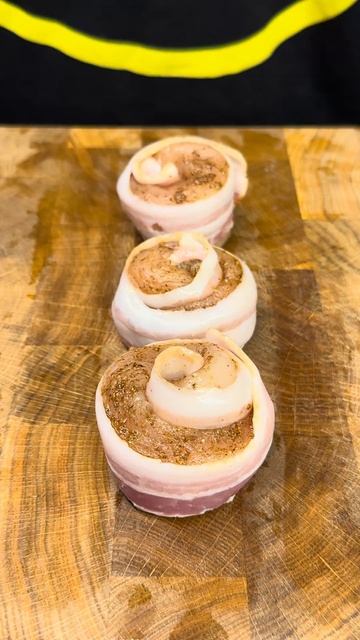 Курица и бекон, шашлык дома, ты бы это попробовал? #shorts # смотреть онлайн