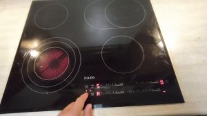 Как убрать блокировку с варочной панели.