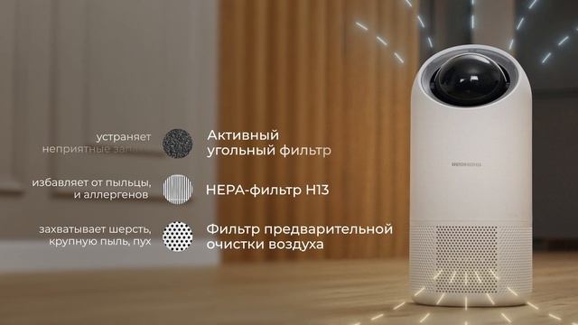 Обзор умного очистителя воздуха REDMOND AP2209S смотреть онлайн