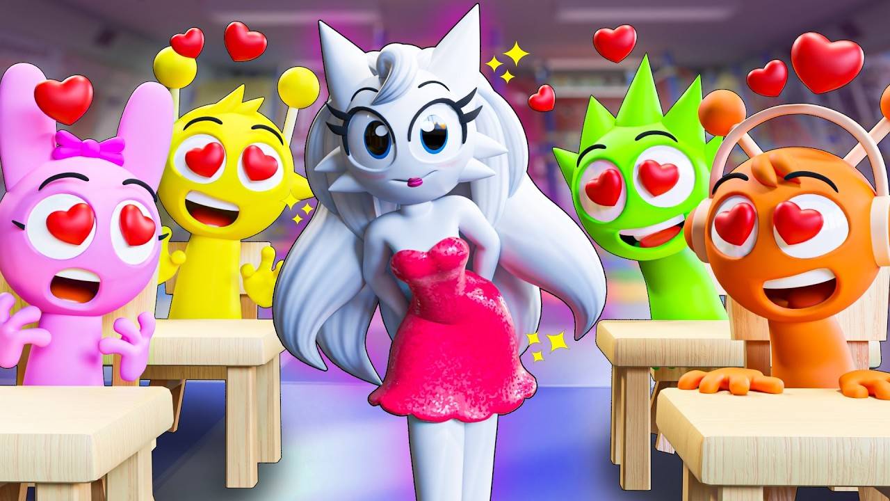 SPRUNKI ВЕНДА СТАЛА ВЗРОСЛЕЕ! Incredibox анимации смотреть онлайн