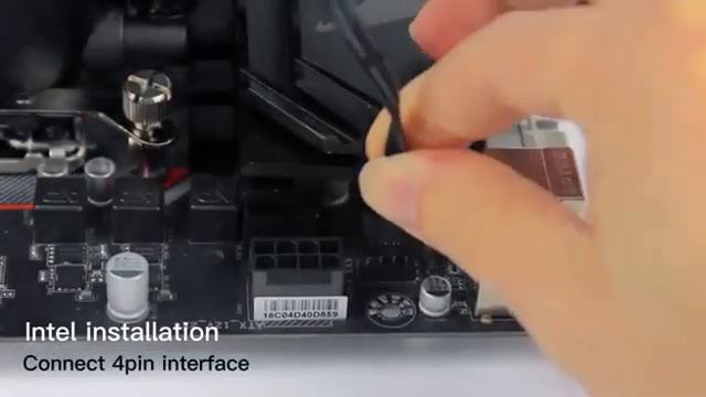 Инструкция по установке системы водяного охлаждения A смотреть онлайн