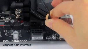 Инструкция по установке системы водяного охлаждения A