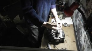 Доработка Поршня Горобинским с Нанесением Моденжи в Мотоцикле Kawasaki KMX 200