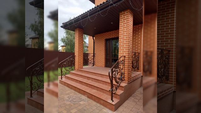 Кованые перила от ХК "Наковали" смотреть онлайн