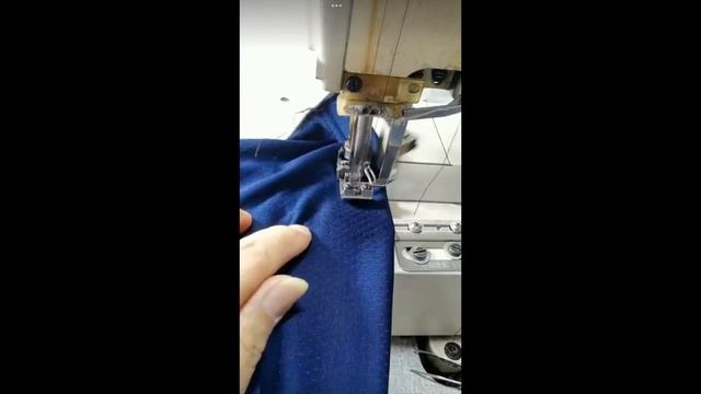 Приспособление для загиба низа в трикотажных изделия?