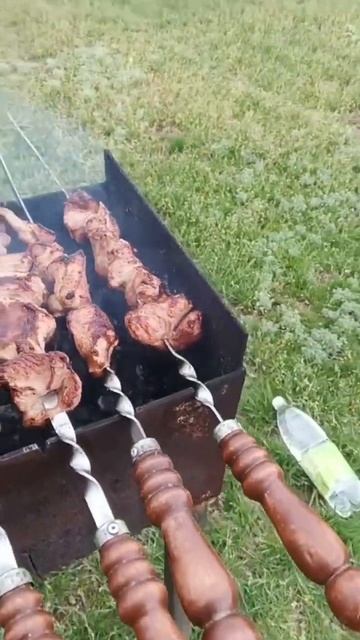 шашлычок 😋🍴# #деревня #еда #готовканаприроде #шашлык смотреть онлайн