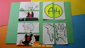 Бесконечная открытка А4 / Tutorial A4 transformations Endless card