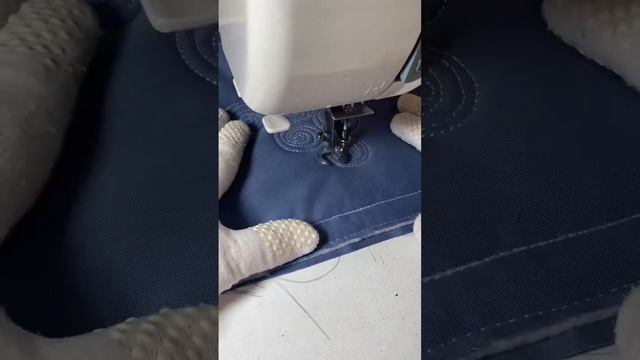 Free Motion Quilting. Свободно ходовая стёжка. (7)  #quilting #tutorual