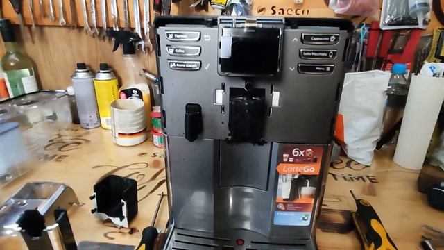 Как разобрать корпус кофемашины PHILIPS