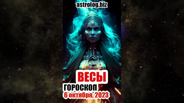 ВЕСЫ гороскоп на 6 октября, 2023 смотреть онлайн