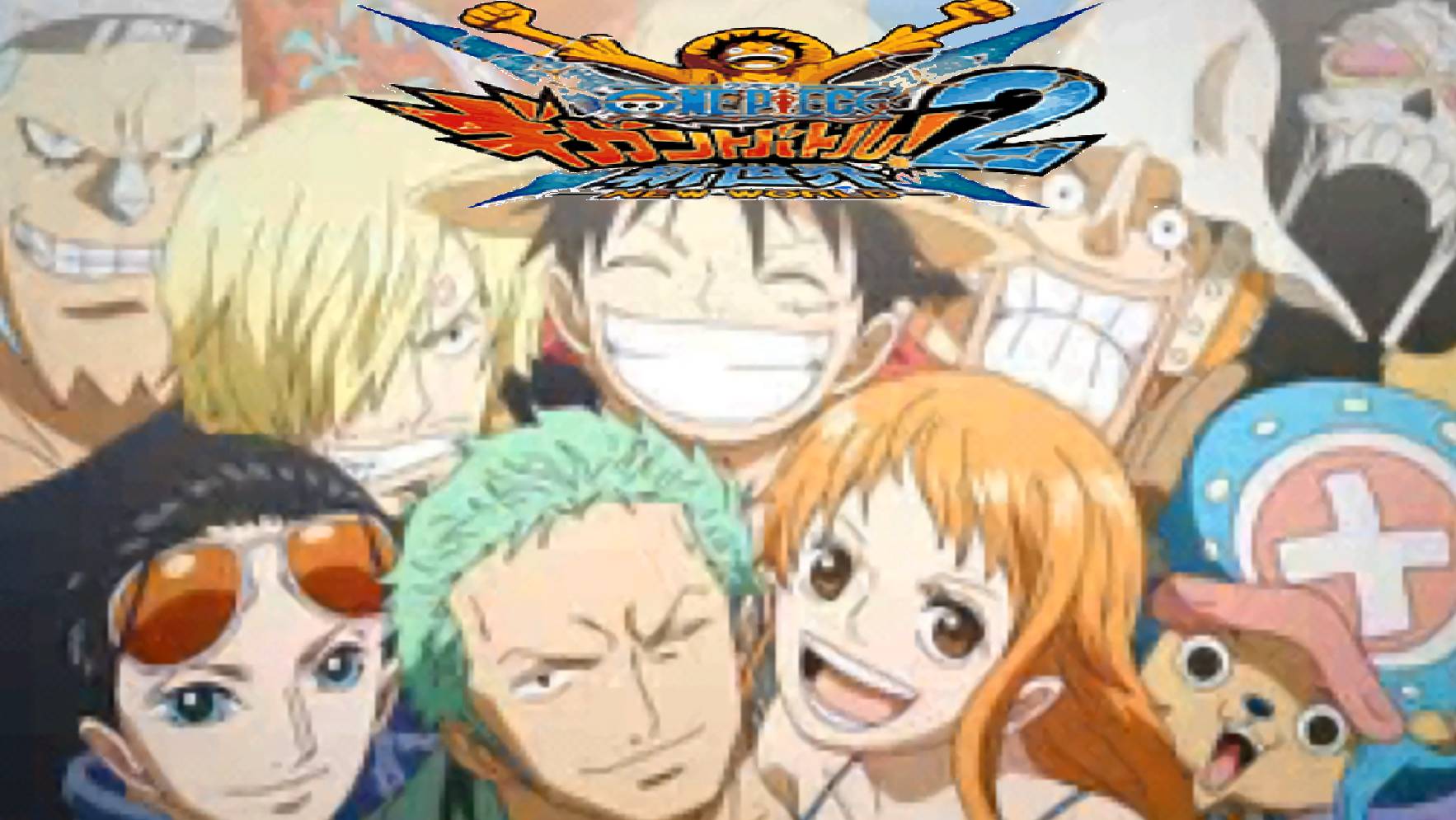 One Piece: Gigant Battle 2 (Nintendo DS) Luffy & Sanji Battle Royale смотреть онлайн