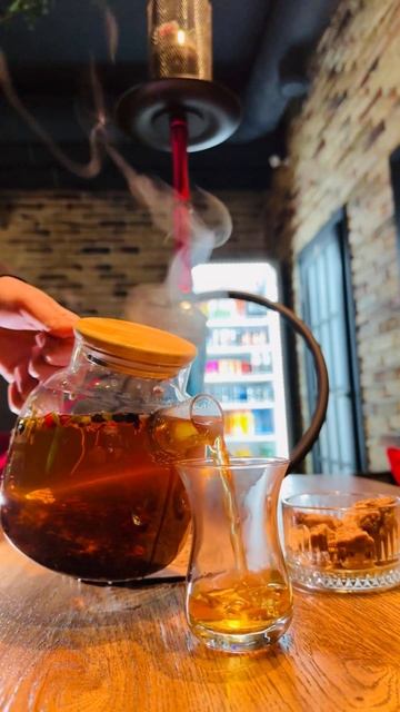 Кафе Гранат. Цветочный чай.