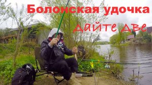Возвращаюсь! Как собирал болонскую удочку и зачем купил вторую — в конце клюнул карась