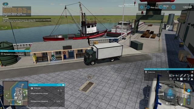 FS-22 NF-Marsch. Серия 92. Начало уборочной и сушилка сена. смотреть онлайн