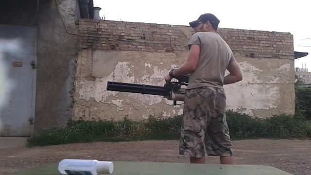 Пейнтбольный миниган (Paintball minigun) смотреть онлайн
