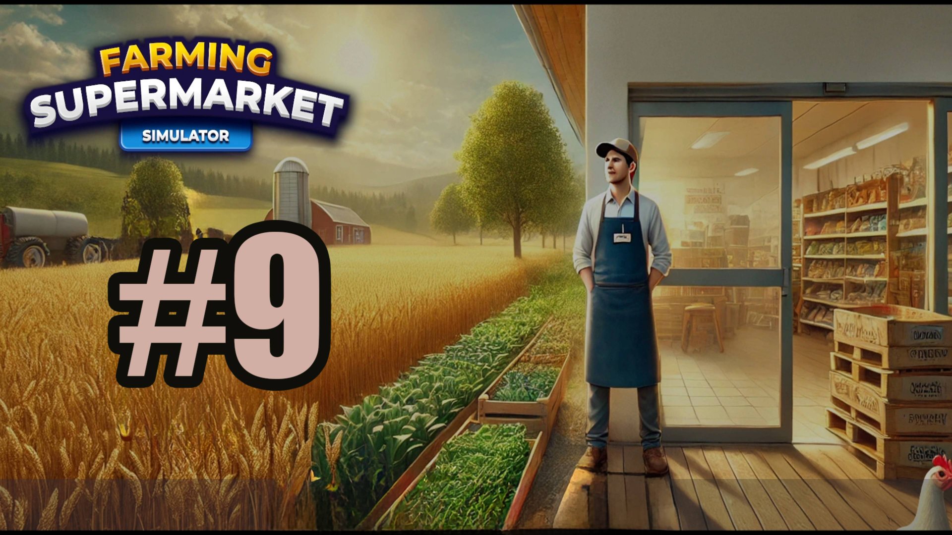 Farming and Supermarket Simulator #9 смотреть онлайн