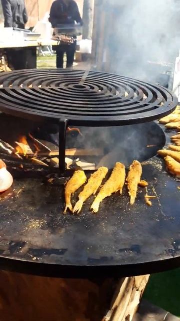 Овощи и рыбка гриль смотреть онлайн