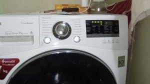 Очистка барабана при 70° на стиральной машине LG