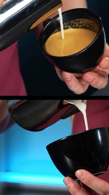 Рисуем сердце на #кофе #латтеарт #обучение смотреть онлайн