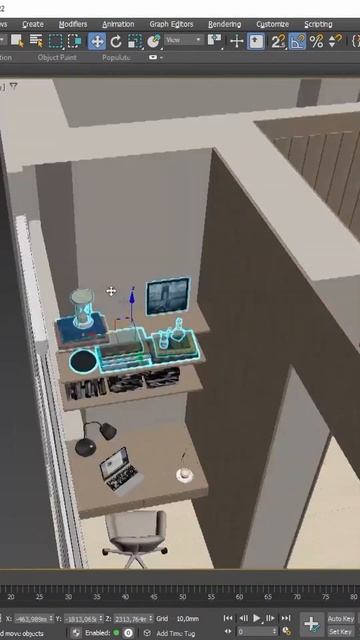 Записывайся на бесплатный онлайн-курс по 3Ds Max #3dsmax #шк? смотреть онлайн