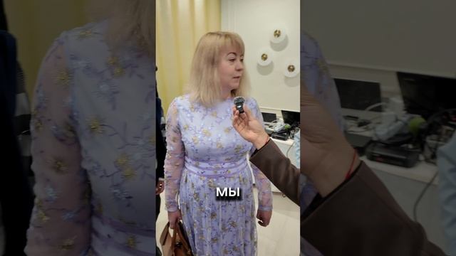 Интервью на юбилее