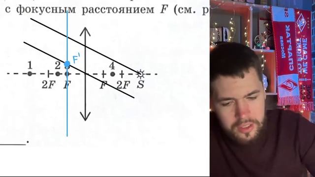 Какая из точек (1, 2, З или 4) является изображением точки смотреть онлайн