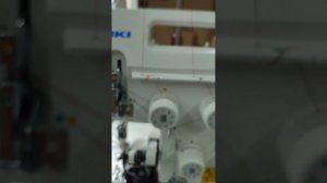 Заводская заправка нитей на оверлоке JUKI MO-654DEN