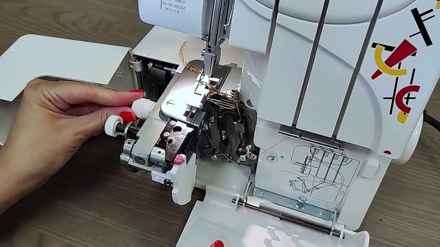 Janome ArtStyle 4057. Роликовый шов смотреть онлайн