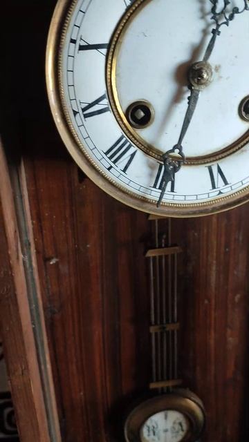 французские настенные часы Густав Беккер 1840 г. смотреть онлайн