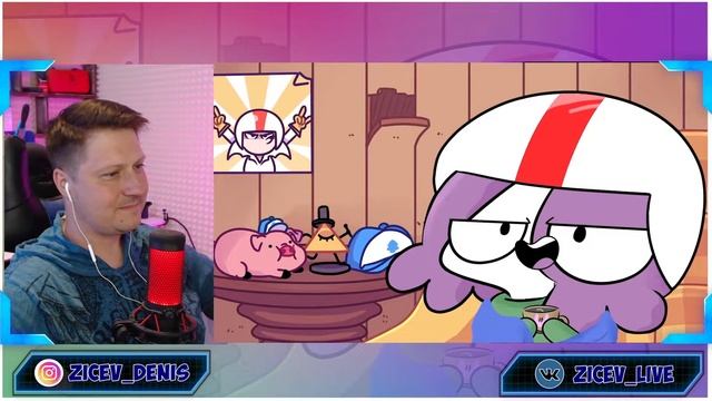 МУЛЬТИКИ ПОСЛЕ ШКОЛЫ 2 (Анимация) ► РЕАКЦИЯ ZICEV'а, ЮМОР, ПРИКОЛЫ смотреть онлайн