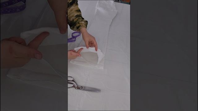 Как укоротить брюки клеш