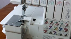 Коверлок Merrylock 5550А. Заправка коверлока. Обзор строчек.