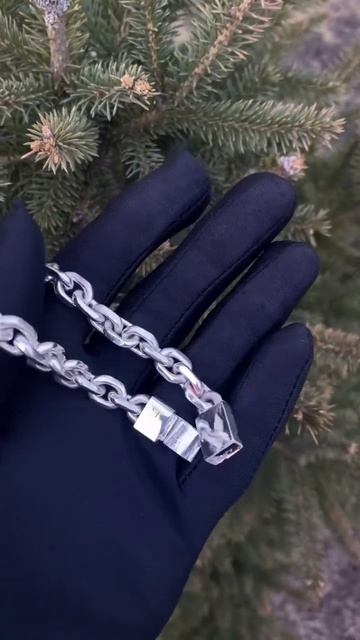 Браслет «Якорь» изготовлен в ручную. Вес изделия 41 гр ? смотреть онлайн